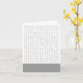 Carte Occasions de casse-tête de recherche de mots (Fleur jaune)