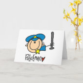 Carte Occupation des policiers (Fleur jaune)