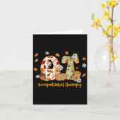 Carte Occupational Therapy Fall Ot Ota Autumn Thanksgivi (Fleur jaune)