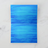 Carte Océan bleu (Intérieur)