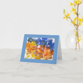 Carte Océan brisé (Fleur jaune)