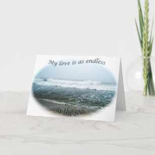 Carte Ocean I Love You