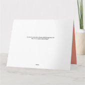 Carte Ocean Waves Sandy Beach Sunset (Dos)