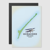 Carte Ocracoke Caroline du Nord États-Unis (Devant / Derrière)