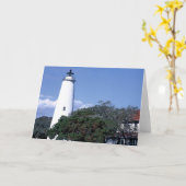 Carte Ocracoke Lighth (Fleur jaune)