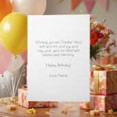 Carte October Birth Flower Birthday Card | Marigolds