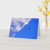 Carte "October Freedom" (Fleur jaune)