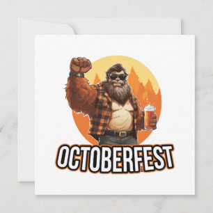 Carte Octoberfest Bigfoot