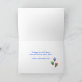 Carte Octobre Anniversaire Opal Coeur (Intérieur)