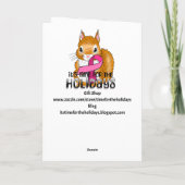 Carte Octobre est le Mois de la sensibilisation au cance (Dos)