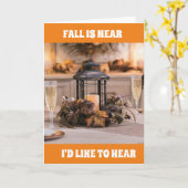 CARTE **OCTOBRE** VOUS SOUHAITE L'ANNIVERSAIRE ! (Fleur jaune)