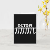 Carte Octopi Funny Pi Don Pour Les Amateurs De Maths De (Fleur jaune)
