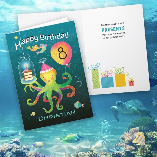 Carte Octopus 8e anniversaire