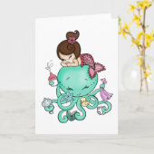 Carte Octopus Babysitter Card (Fleur jaune)