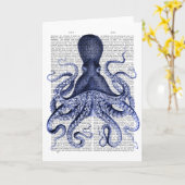 Carte Octopus bleu (Fleur jaune)