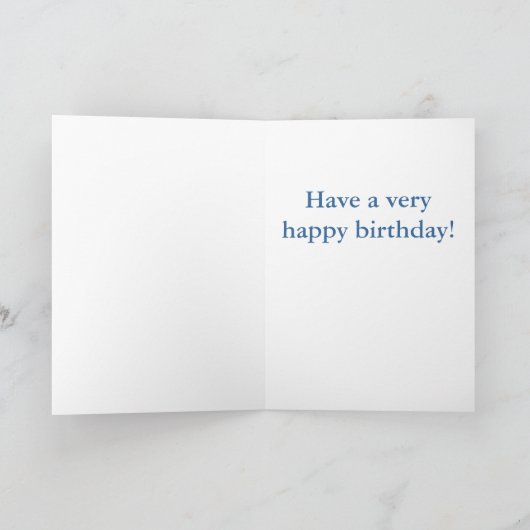 Carte Octopus d'anniversaire (Intérieur)