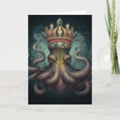 Carte Octopus dans la Couronne en toutes occasions (Devant)