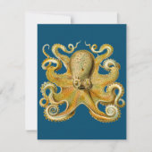 Carte Octopus - Ernst Haeckel's (Devant)