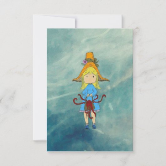 Carte Octopus Girl (Devant)