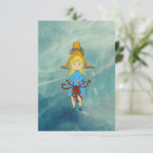 Carte Octopus Girl (Debout devant)