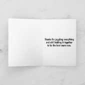 Carte Octopus Mother's Day Card (Intérieur)