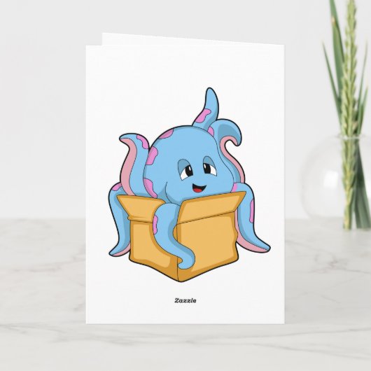 Carte Octopus with Packet. (Dos)