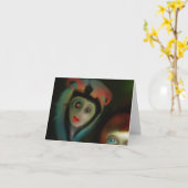 Carte Oddest des amis (Fleur jaune)