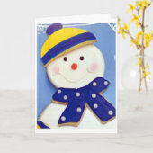 CARTE ****ODEAUX ET SONS DE NOËL**** (Fleur jaune)