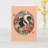 Carte Odeur Ya Plus Tard Skunk (Fleur jaune)