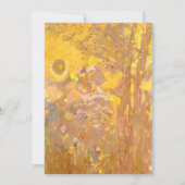 Carte Odilon Redon - Arbre sur Arrière - plan Jaune (Devant)