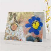 Carte Odilon Redon - Flore Sous-Marine (Fleur jaune)
