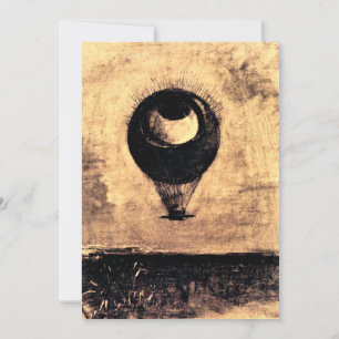Carte Odilon Redon - Oeil Balloon