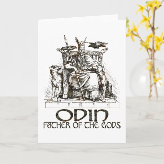 Carte Odin (Fleur jaune)