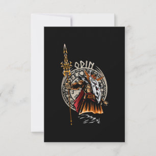 Carte Odin Norse Mythologie Valhalla Viking