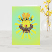 Carte OEil de Horus (Fleur jaune)
