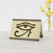 Carte OEil de Horus (Fleur jaune)