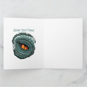 Carte Œil de prédateur reptile primitif (Intérieur)