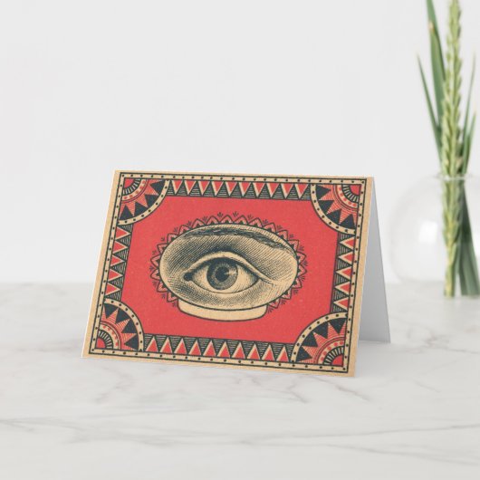 Carte oeil de sagesse (Devant)