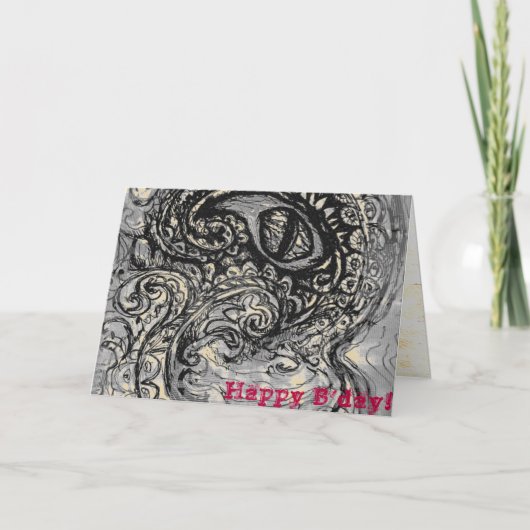 Carte OEil d'un monstre marin (Devant)