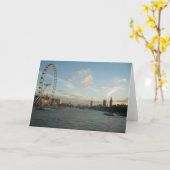 Carte Oeil et Parlement de Londres (Fleur jaune)