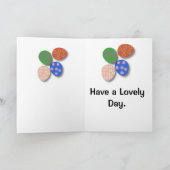 Carte Oeuf coloré (Intérieur)