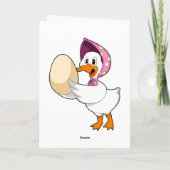 Carte Oeuf de canard (Dos)