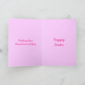 Carte OEuf de Pâques amusante (Intérieur)