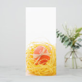 Carte OEuf de Pâques dans le nid (Debout devant)