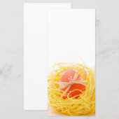 Carte OEuf de Pâques dans le nid (Devant / Derrière)
