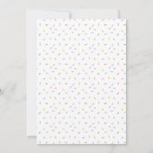 Carte Œuf de Pâques en collage de photos avec paillettes (Dos)