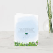 Carte Oeuf de Pâques extra-grand (Dos)