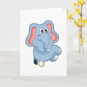 Carte Œuf d'éléphant (Fleur jaune)