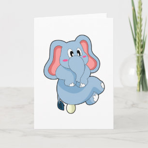 Carte Oeuf éléphant