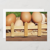Carte oeufs de poulets naturels par pays (Devant / Derrière)